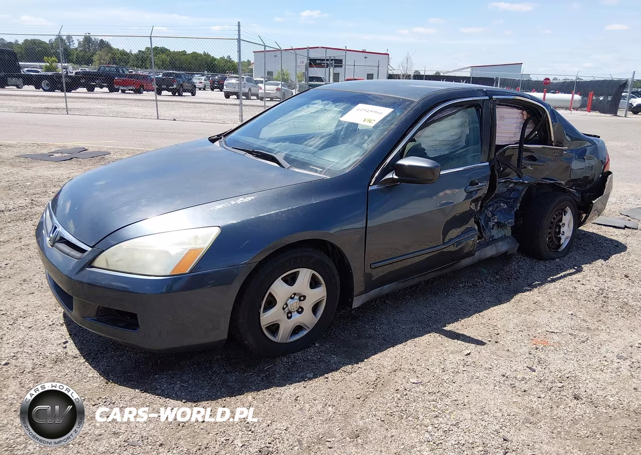 2007 Honda Accord 2.4 Lx VIN:3HGCM56427G709352 - 2