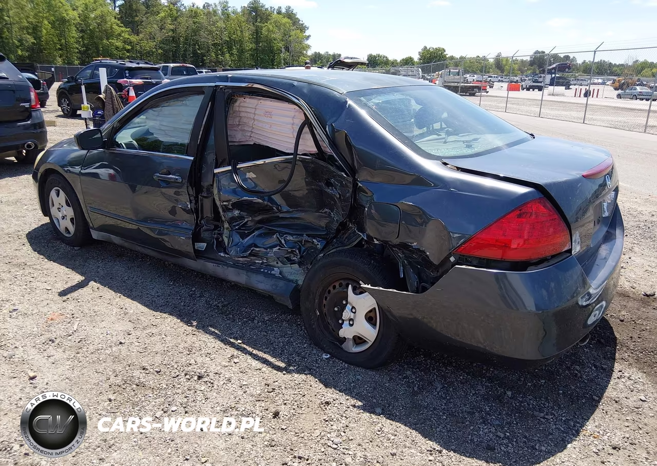2007 Honda Accord 2.4 Lx VIN:3HGCM56427G709352 - 3