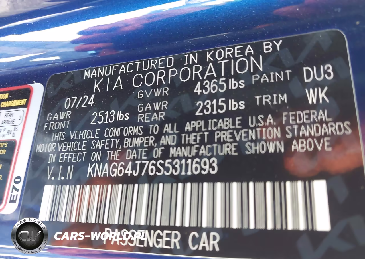 2025 Kia K5 Gt-Line VIN:KNAG64J76S5311693 - 9