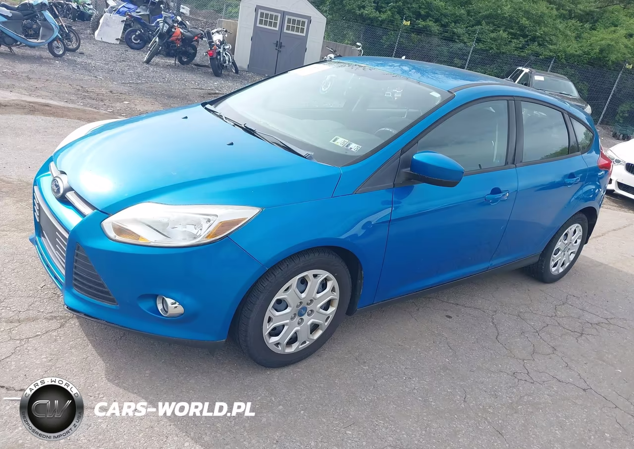 2012 Ford Focus Se VIN:1FAHP3K25CL241009 - 2