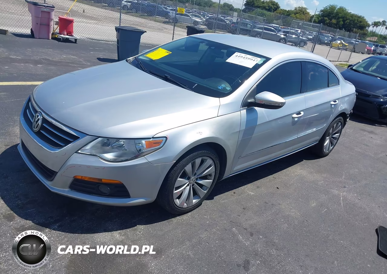 2010 Volkswagen Cc Sport VIN:WVWML7AN4AE520055 - 2