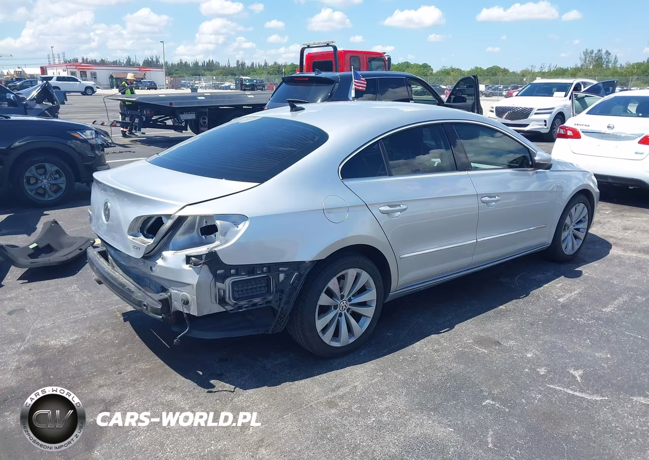2010 Volkswagen Cc Sport VIN:WVWML7AN4AE520055 - 4
