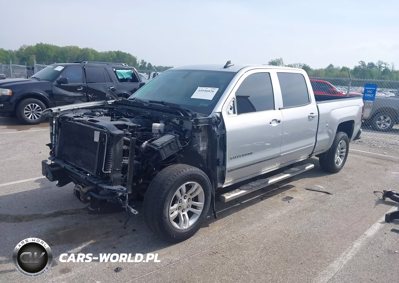 2018 Chevrolet Silverado 1500 1Lt VIN:3GCUCREC4JG284892 - 2