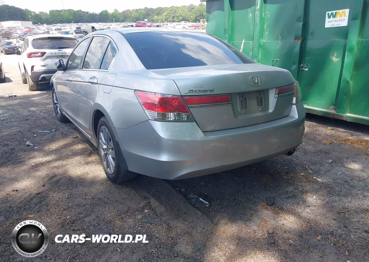 2012 Honda Accord 2.4 Ex-L VIN:1HGCP2F8XCA100396 - 3