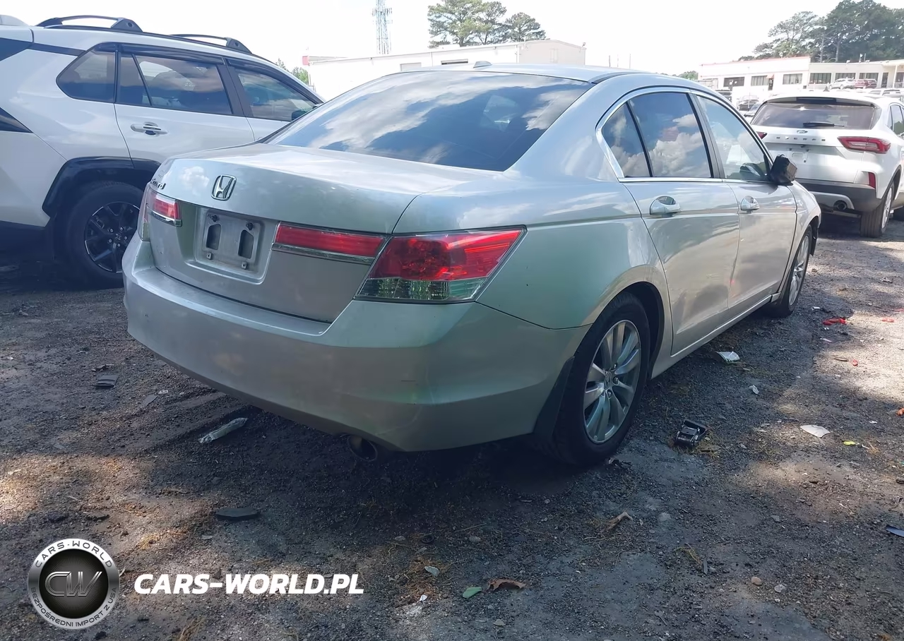 2012 Honda Accord 2.4 Ex-L VIN:1HGCP2F8XCA100396 - 4