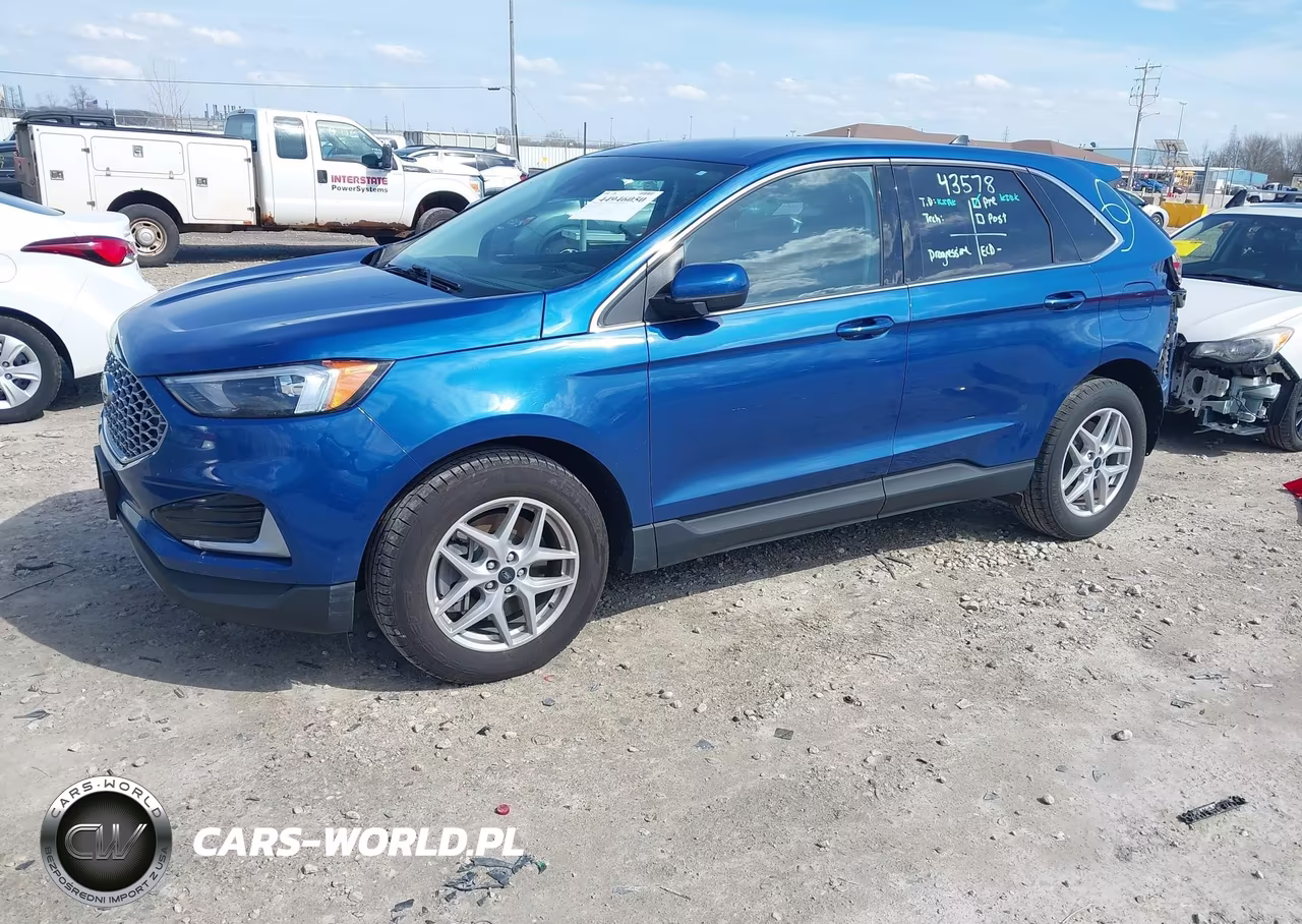 2024 Ford Edge Sel VIN:2FMPK4J96RBA72342 - 2