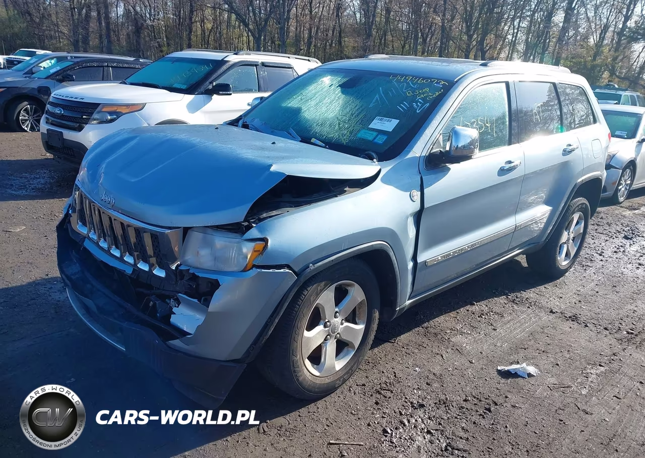 2012 Jeep Grand Cherokee Overland VIN:1C4RJFCT0CC311105 - 2