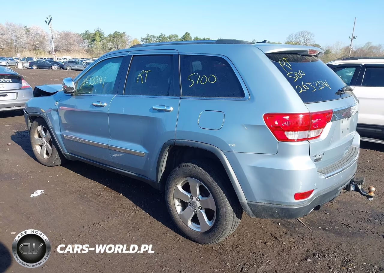 2012 Jeep Grand Cherokee Overland VIN:1C4RJFCT0CC311105 - 3