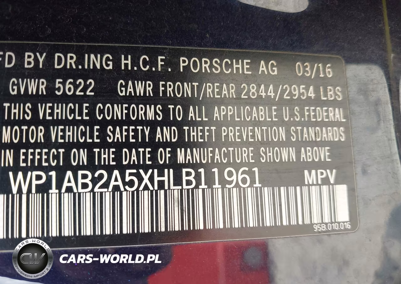 2017 Porsche Macan S VIN:WP1AB2A5XHLB11961 - 9