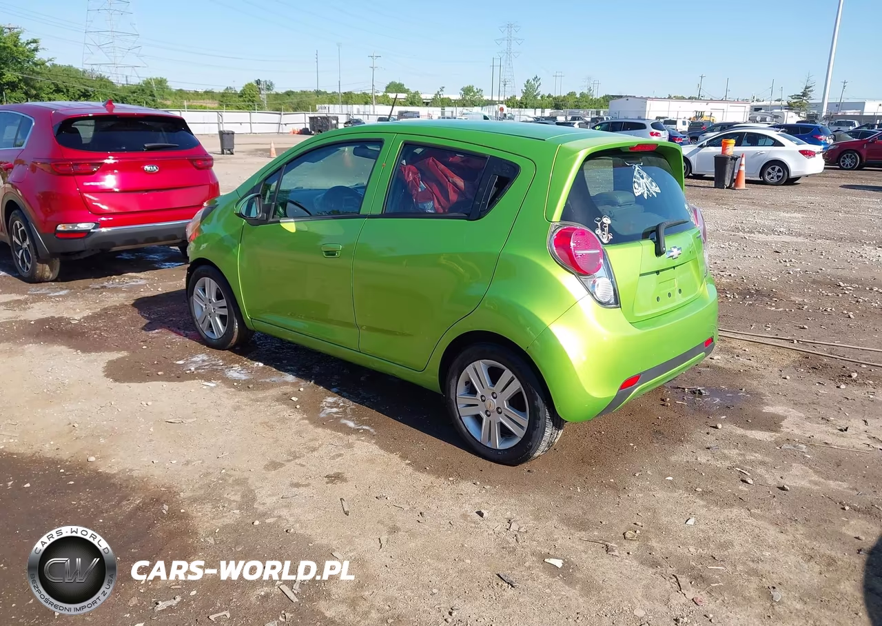 2014 Chevrolet Spark 1Lt Auto VIN:KL8CD6S9XEC481129 - 3