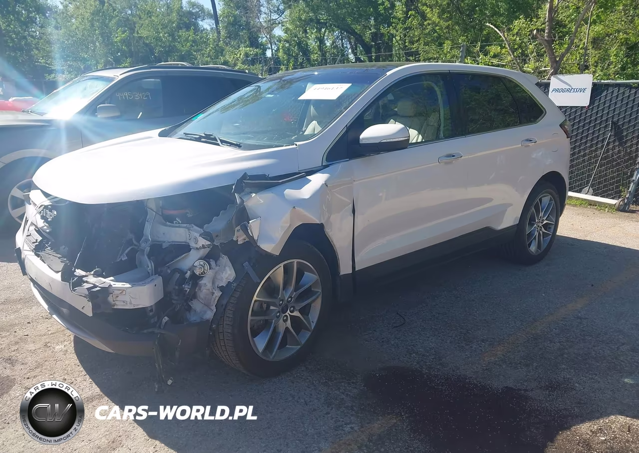 2017 Ford Edge Titanium VIN:2FMPK4K98HBC21816 - 2