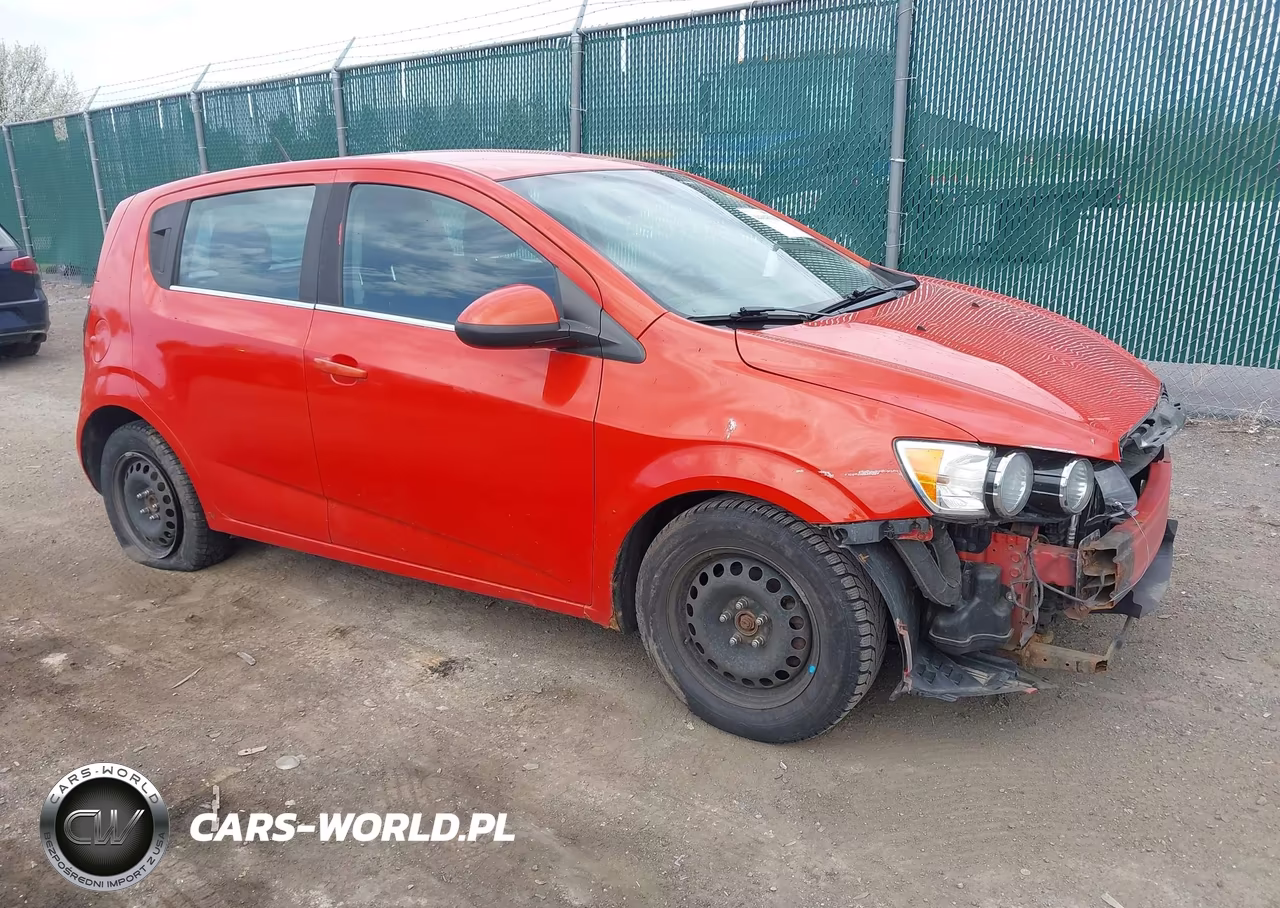 2012 Chevrolet Sonic 2Lt