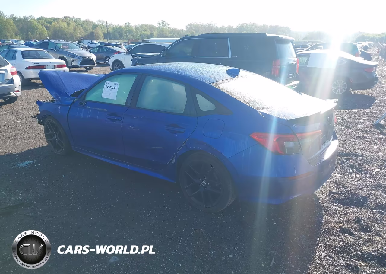 2023 Honda Civic Si Sedan VIN:2HGFE1E5XPH470582 - 3