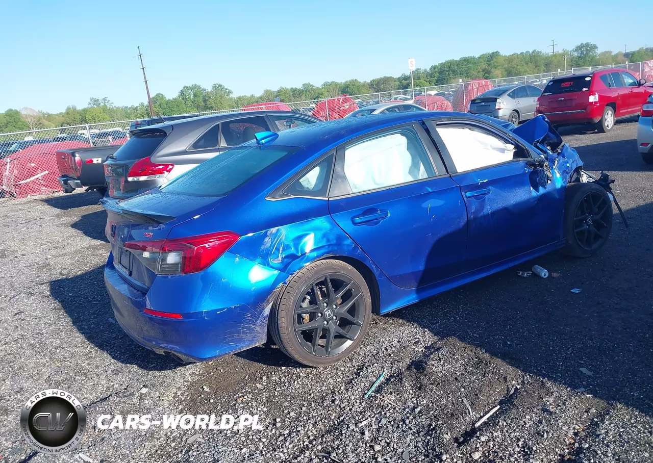 2023 Honda Civic Si Sedan VIN:2HGFE1E5XPH470582 - 4