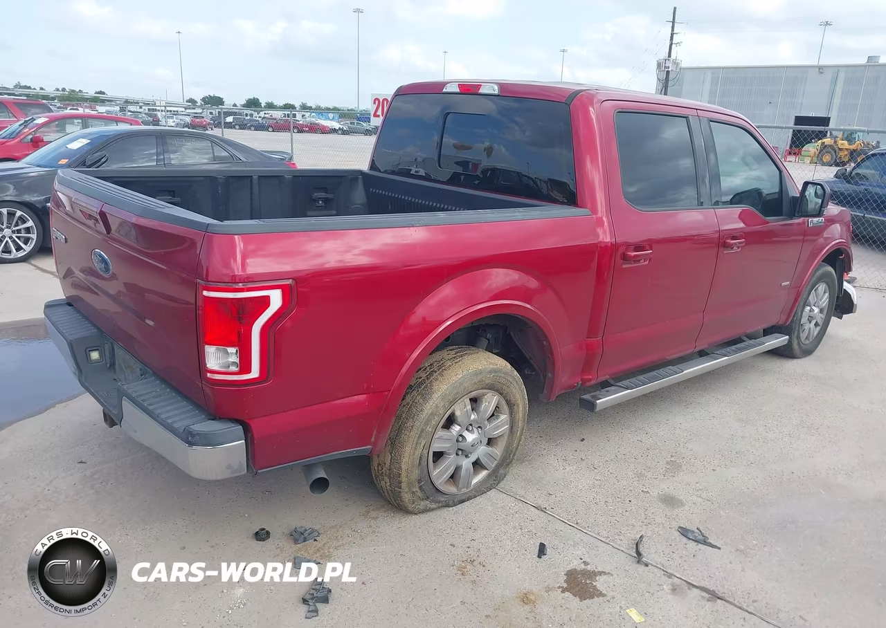 2017 Ford F-150 Lariat VIN:1FTEW1CP5HKE35972 - 4