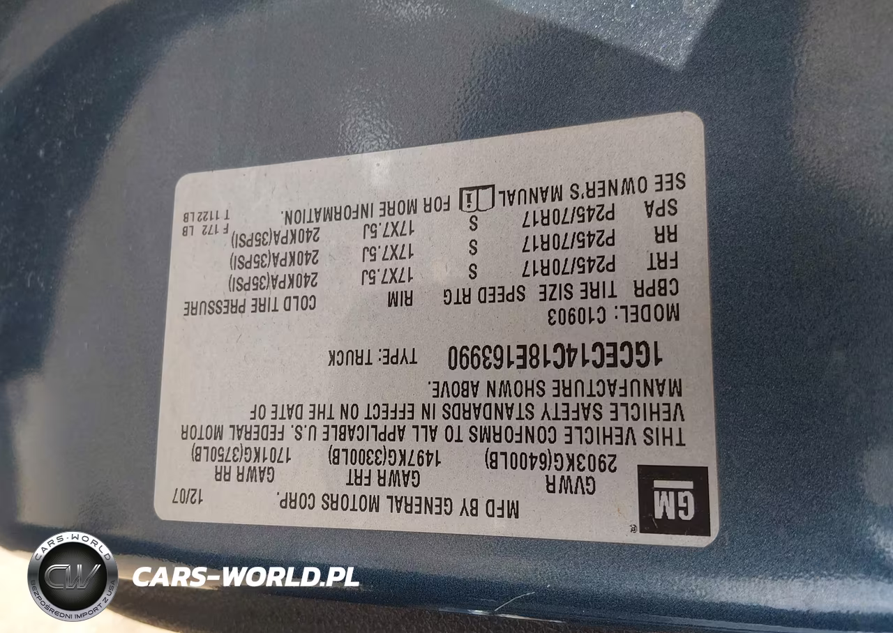 2008 Chevrolet Silverado 1500 Lt1 VIN:1GCEC14C18E163990 - 9