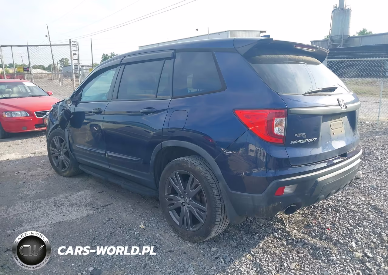 2020 Honda Passport Awd Ex-L VIN:5FNYF8H57LB009624 - 3