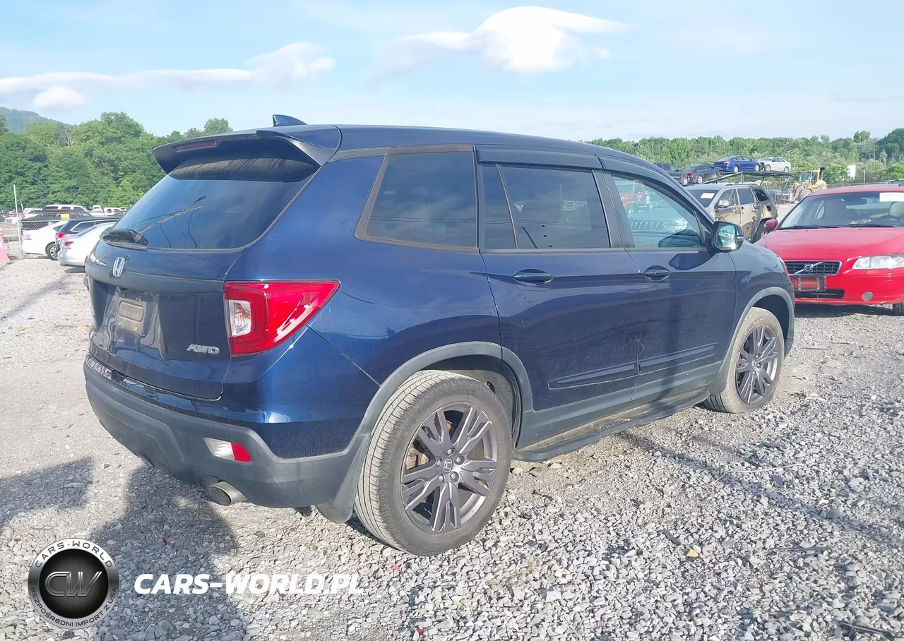 2020 Honda Passport Awd Ex-L VIN:5FNYF8H57LB009624 - 4