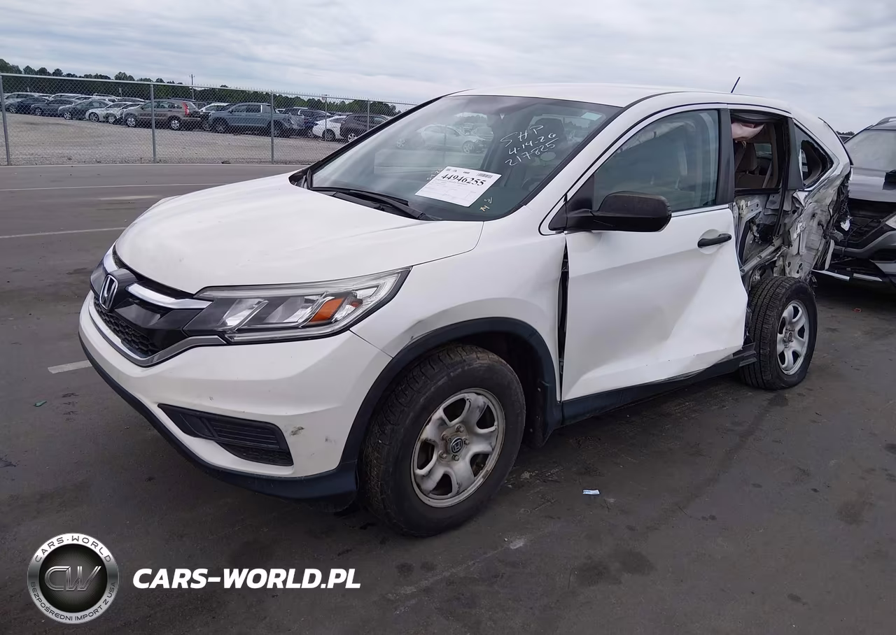 2015 Honda Cr-V Lx VIN:5J6RM3H36FL001344 - 2