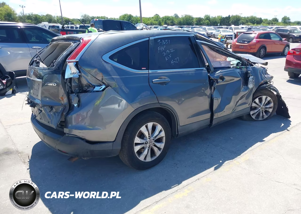 2012 Honda Cr-V Ex VIN:2HKRM4H52CH613053 - 4