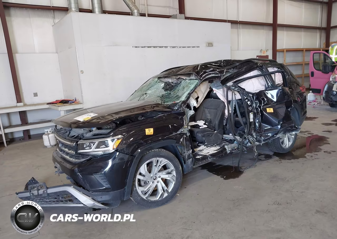 2021 Volkswagen Atlas 3.6L V6 Se W-Technology VIN:1V2HR2CA1MC541957 - 2