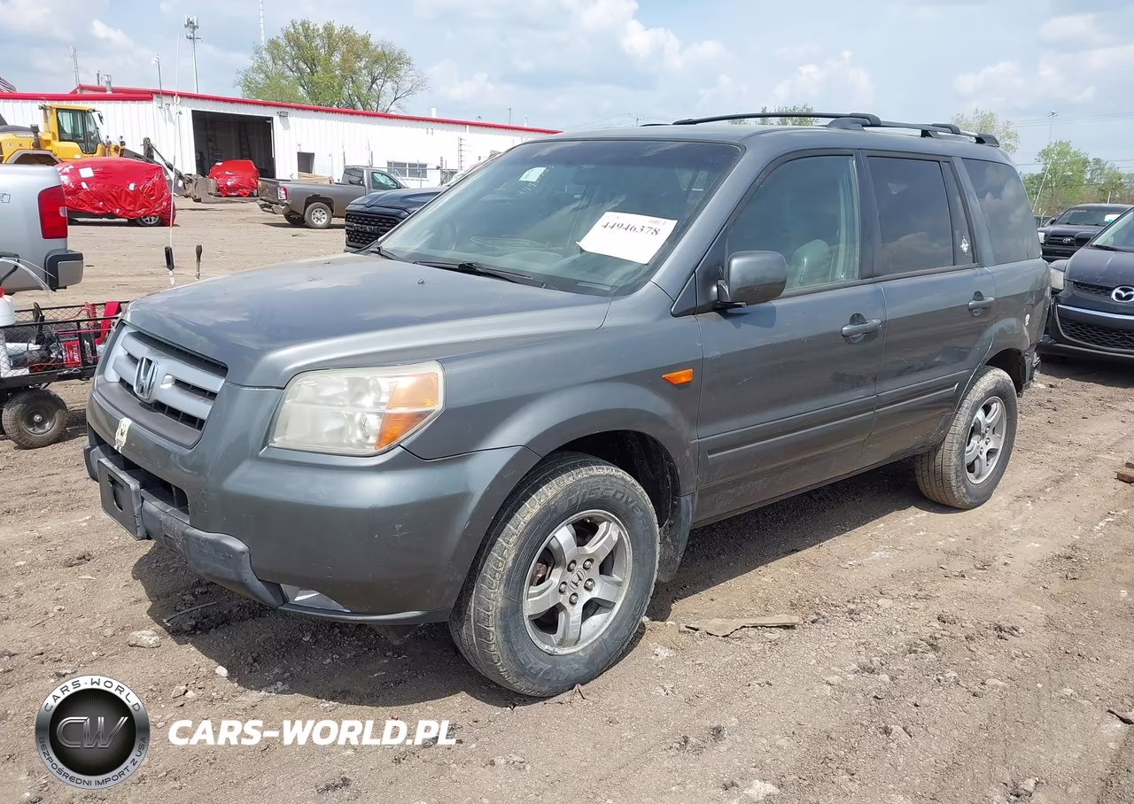 2007 Honda Pilot Ex-L VIN:5FNYF287X7B031296 - 2