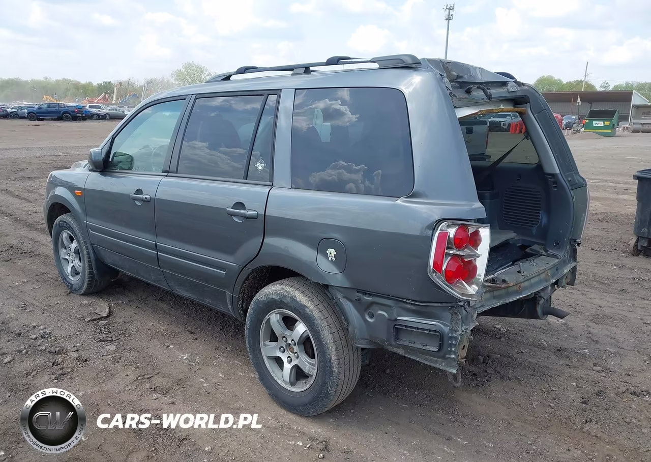 2007 Honda Pilot Ex-L VIN:5FNYF287X7B031296 - 3