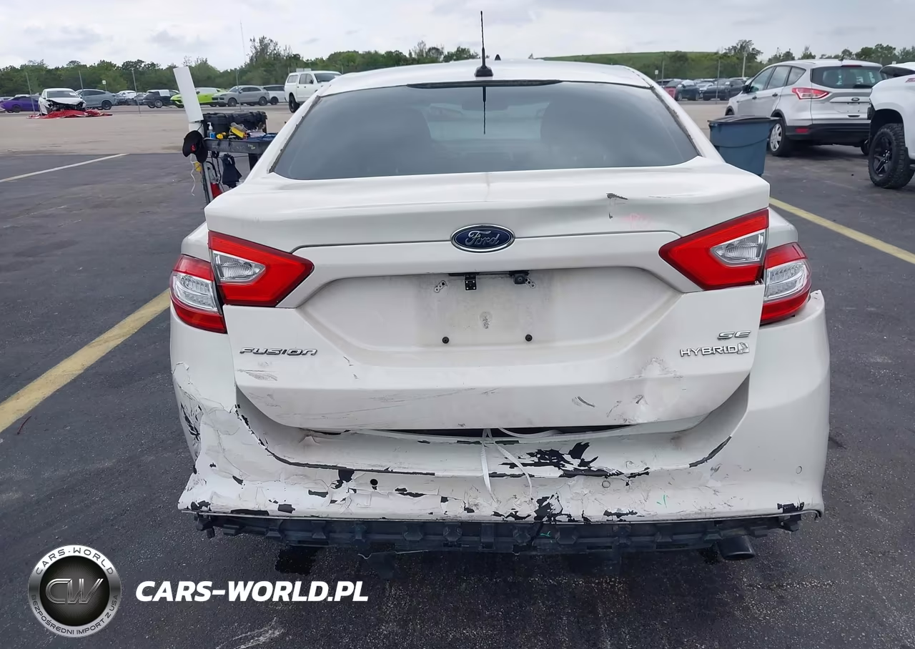 2013 Ford Fusion Hybrid Se VIN:3FA6P0LU0DR138315 - 6