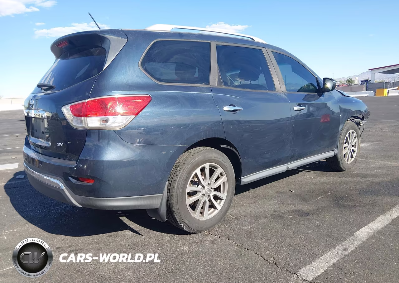 2013 Nissan Pathfinder Sv VIN:5N1AR2MN9DC642406 - 4