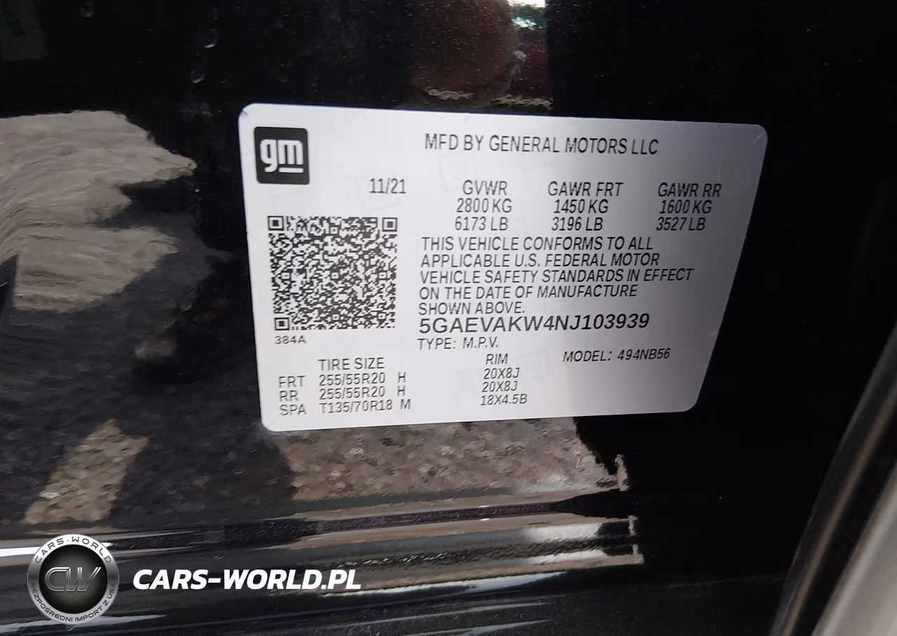 2022 Buick Enclave Awd Essence VIN:5GAEVAKW4NJ103939 - 9