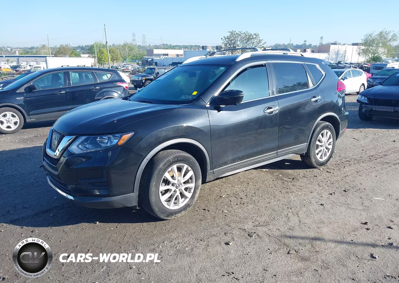 2017 Nissan Rogue Sv VIN:KNMAT2MV4HP617286 - 2