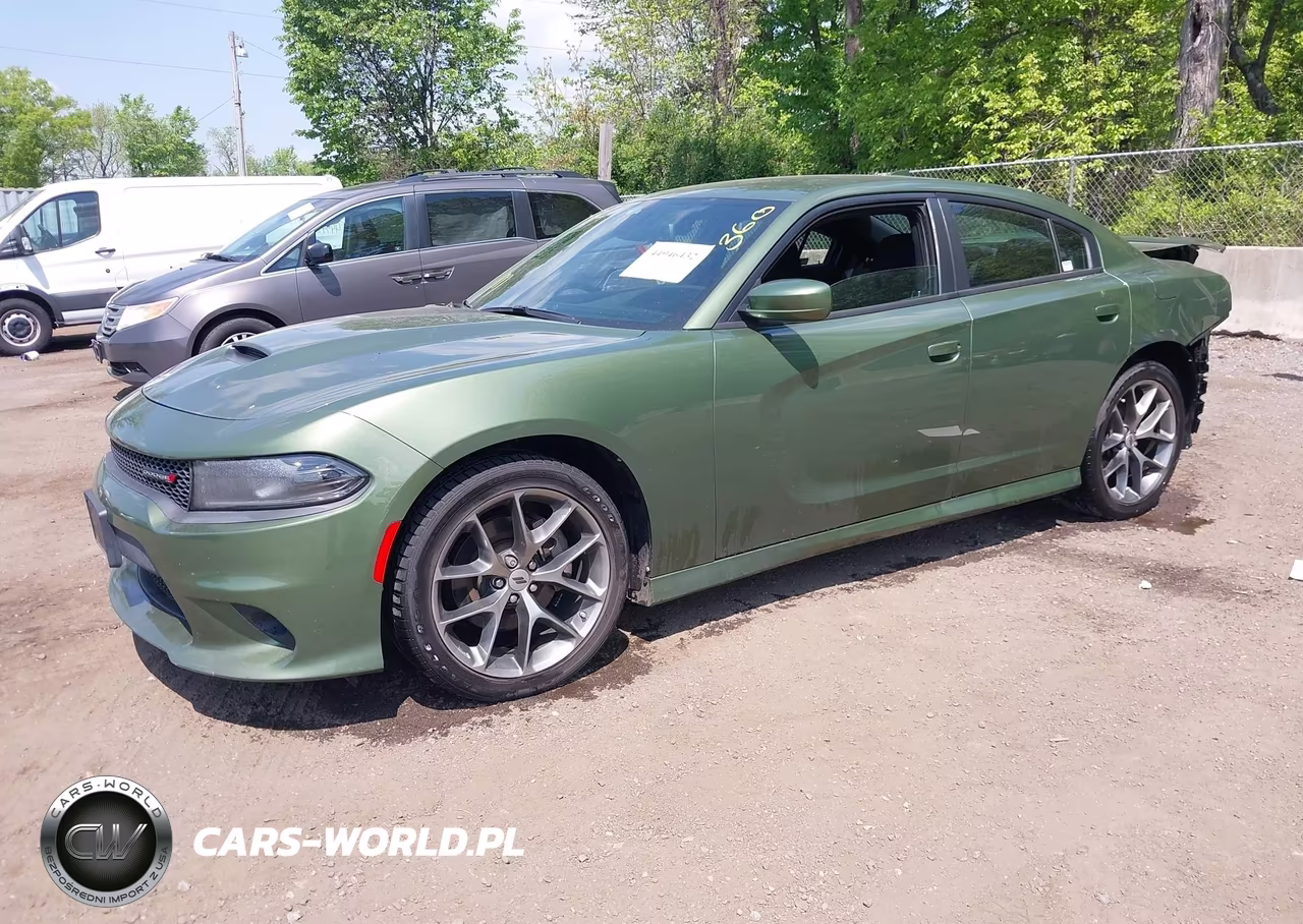2022 Dodge Charger Gt Rwd VIN:2C3CDXHG2NH169598 - 2