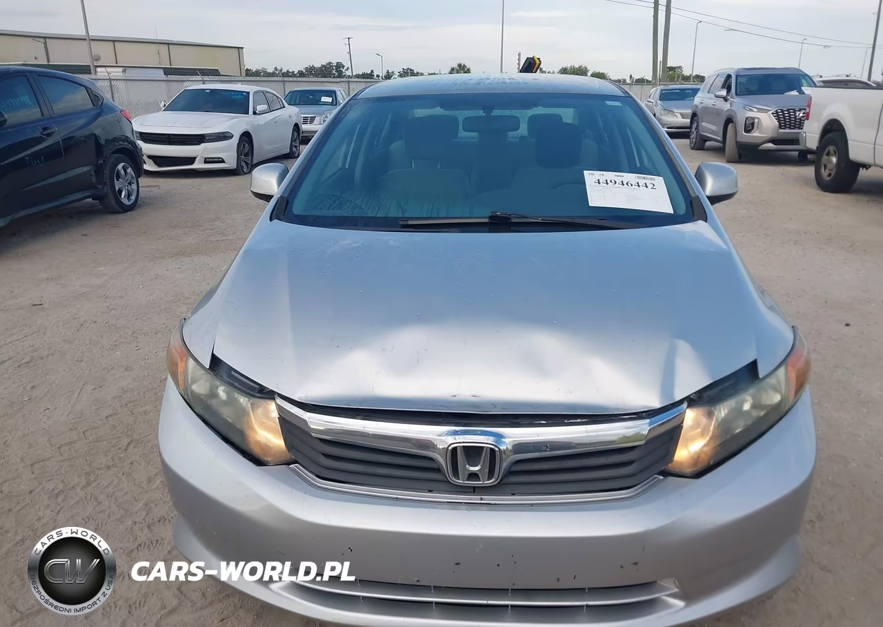 2012 Honda Civic Lx VIN:19XFB2F5XCE074086 - 12