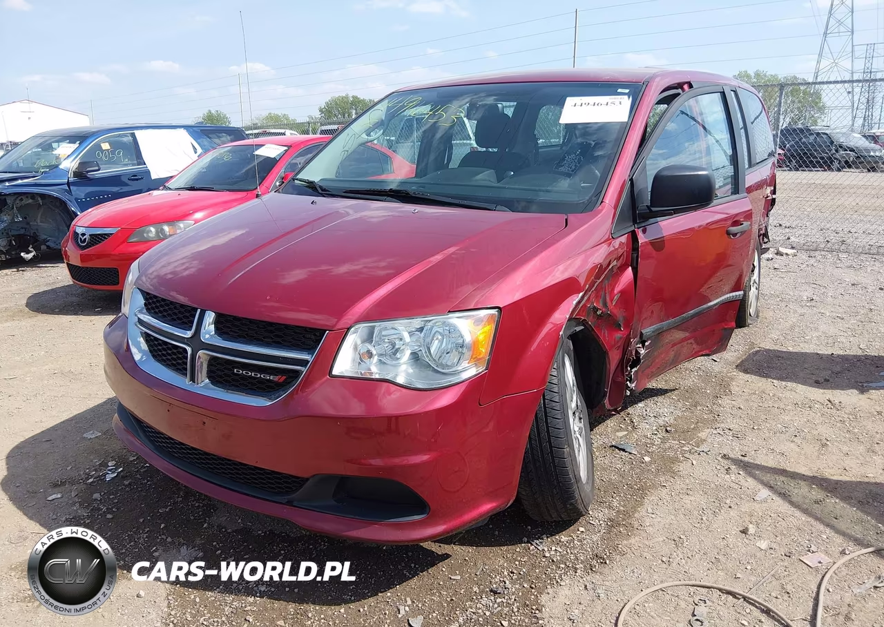 2016 Dodge Grand Caravan American Value Pkg VIN:2C4RDGBG6GR145509 - 2