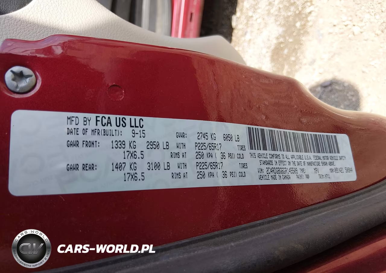 2016 Dodge Grand Caravan American Value Pkg VIN:2C4RDGBG6GR145509 - 9