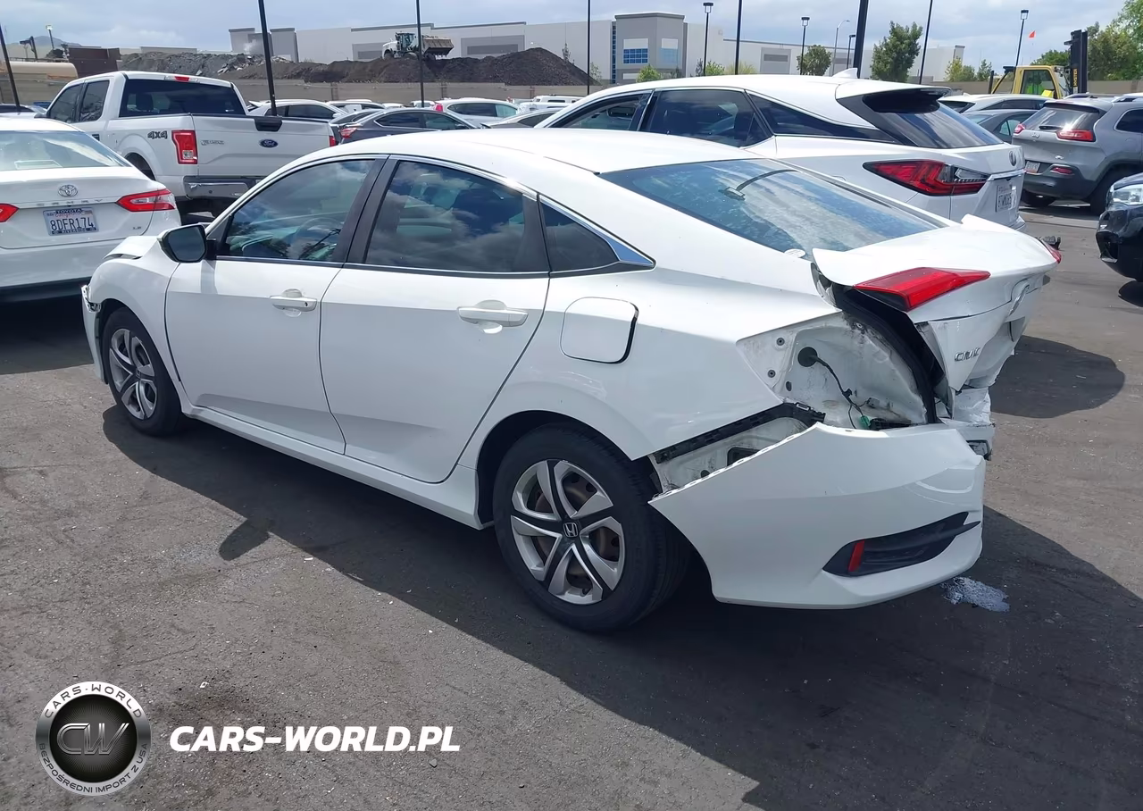 2017 Honda Civic Lx VIN:2HGFC2F55HH569600 - 3