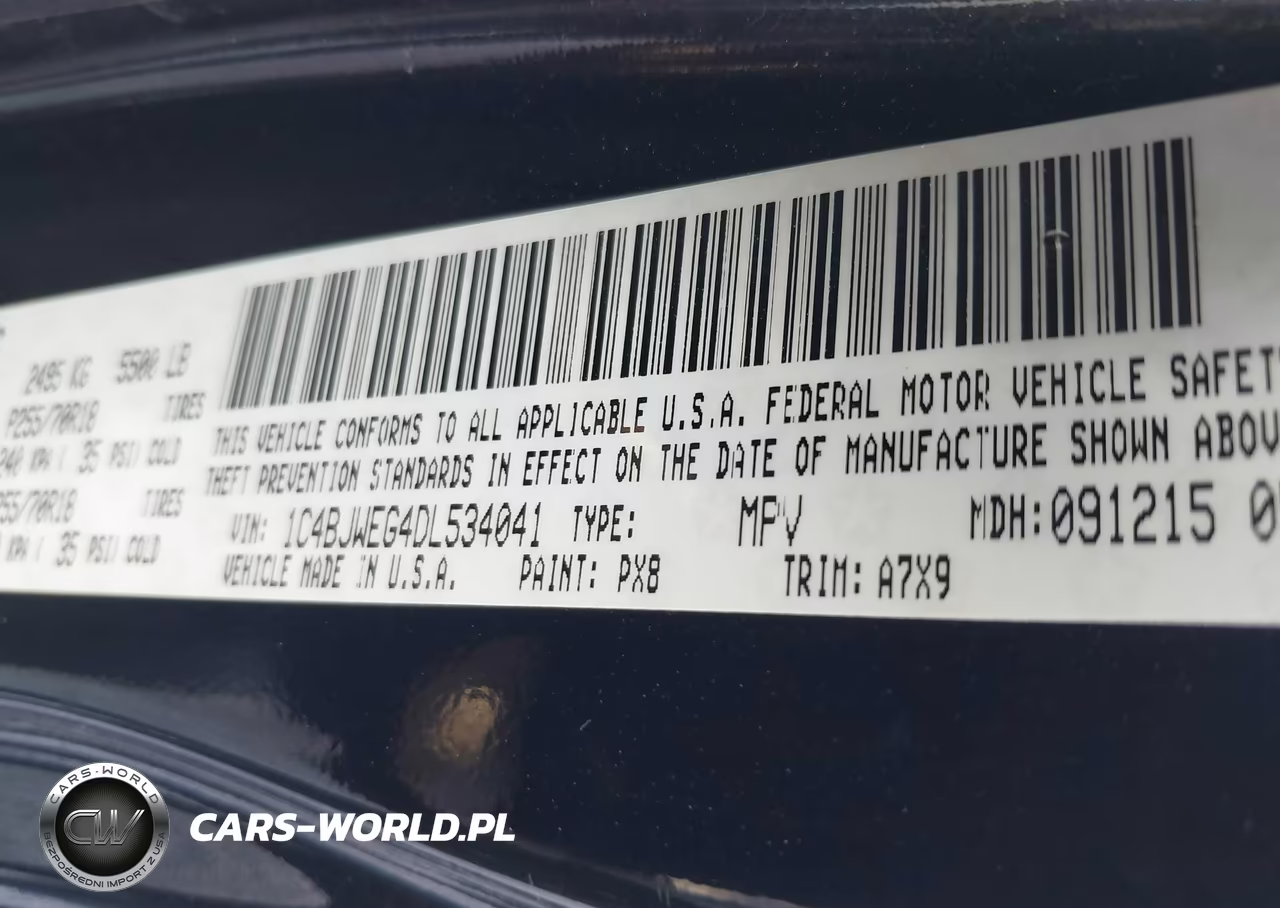2013 Jeep Wrangler Unlimited Sahara VIN:1C4BJWEG4DL534041 - 9