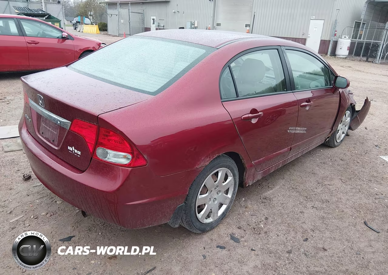 2011 Honda Civic Lx VIN:19XFA1F58BE014643 - 4