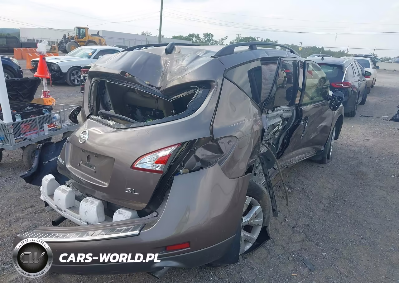 2013 Nissan Murano Sl VIN:JN8AZ1MU5DW202871 - 12