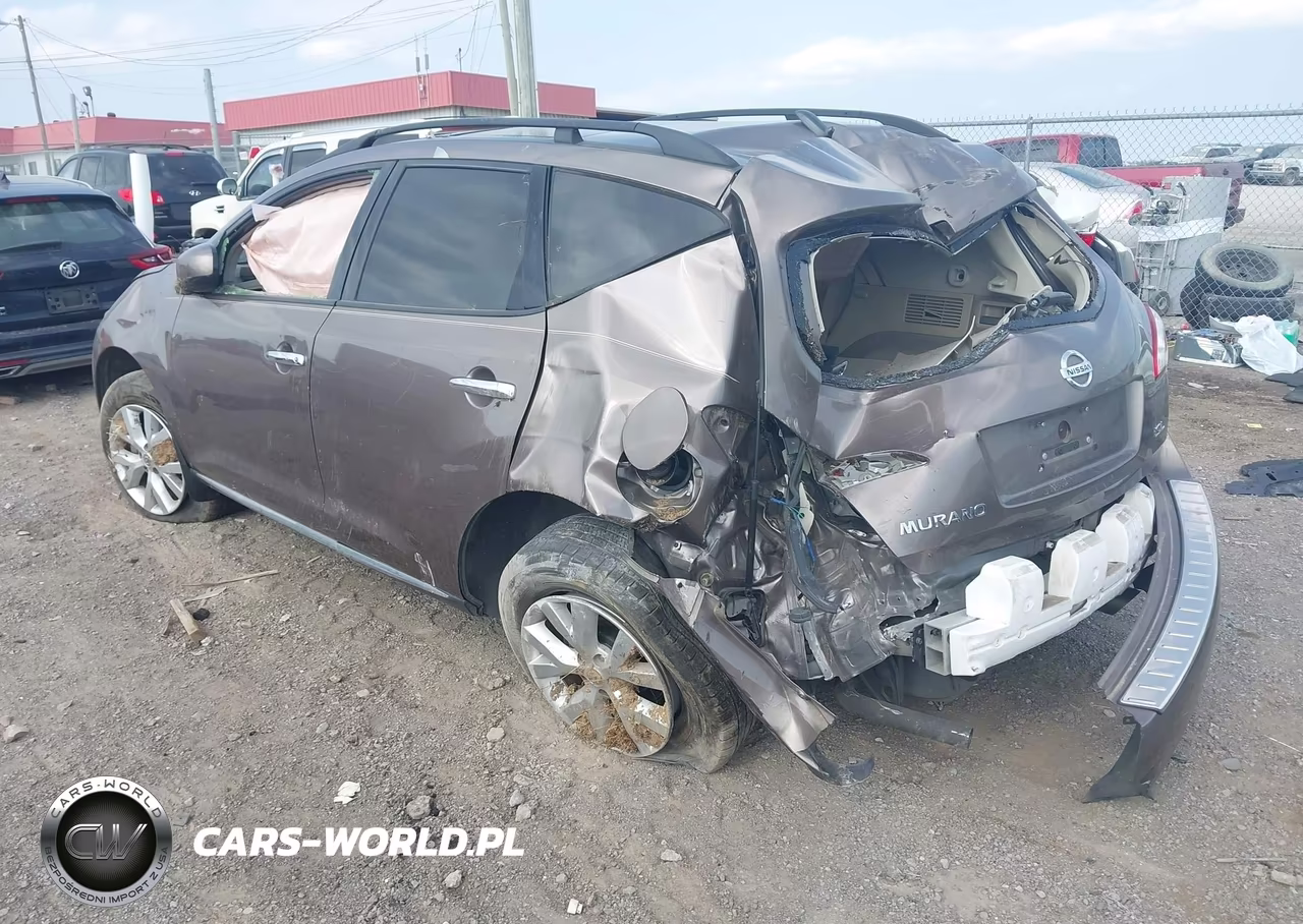2013 Nissan Murano Sl VIN:JN8AZ1MU5DW202871 - 3