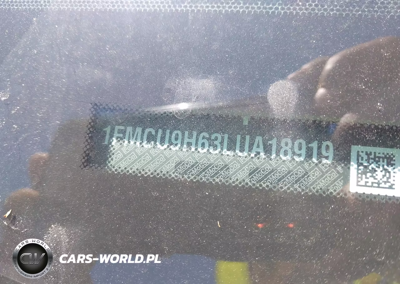 2020 Ford Escape Sel VIN:1FMCU9H63LUA18919 - 9