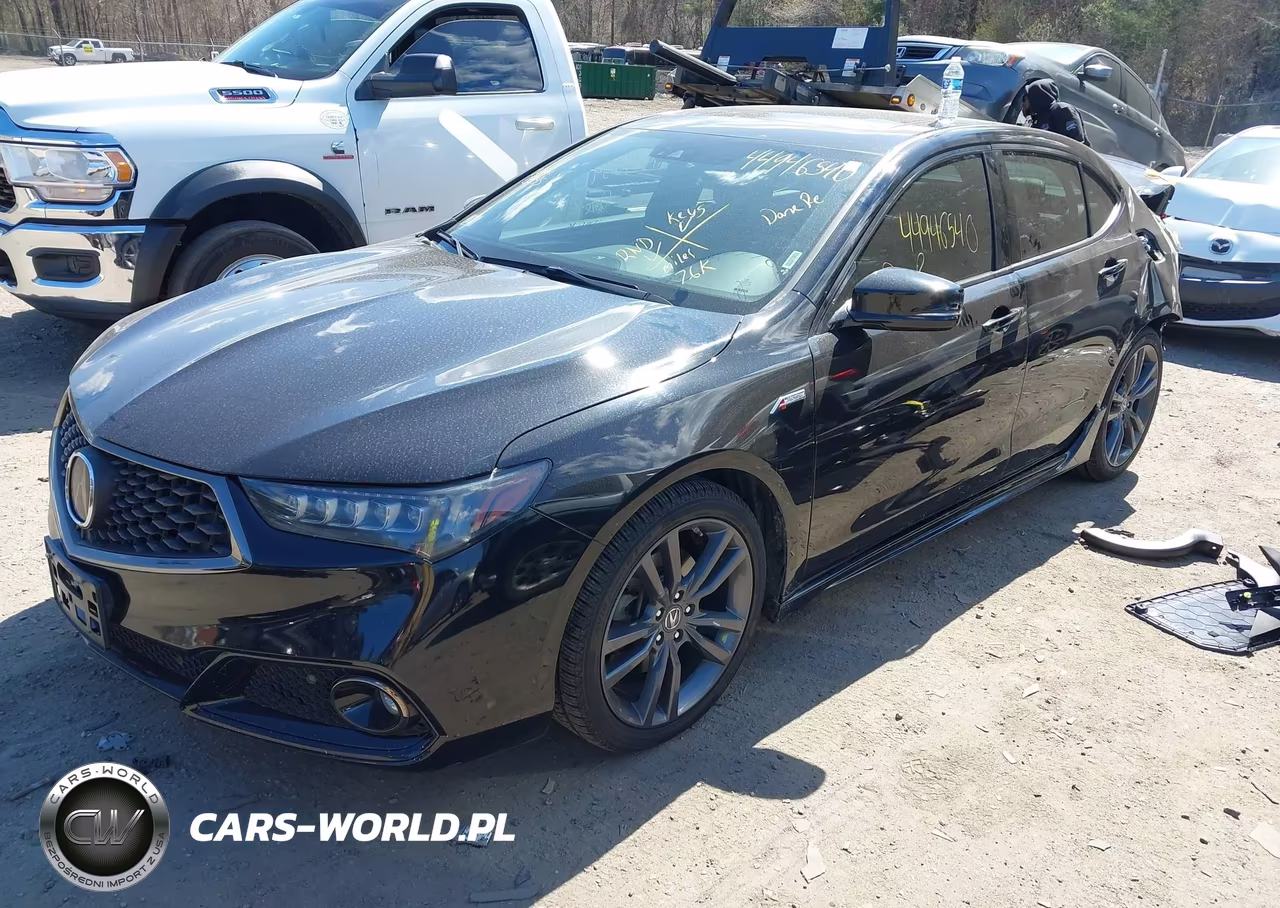 2018 Acura Tlx Tech A-Spec Pkgs VIN:19UUB3F64JA004994 - 2