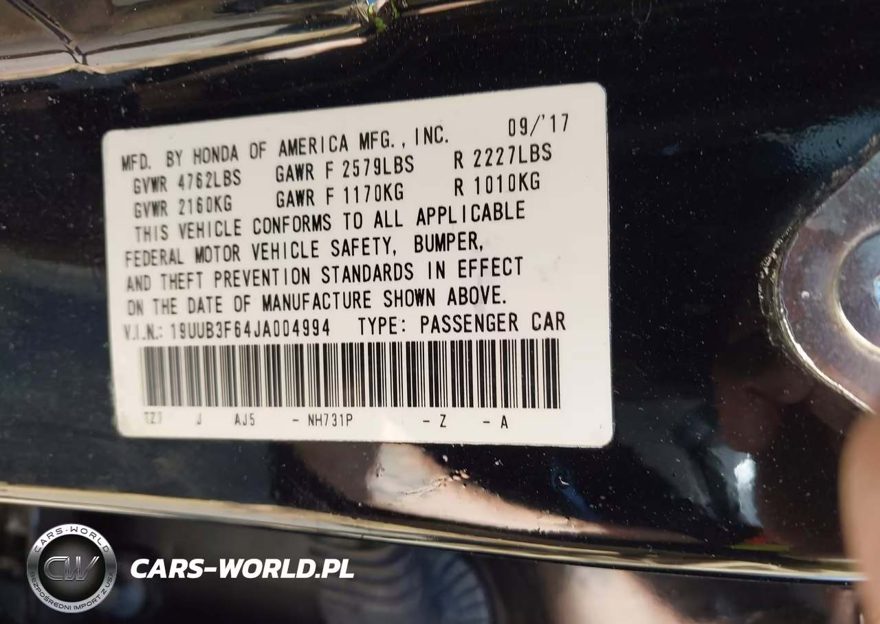 2018 Acura Tlx Tech A-Spec Pkgs VIN:19UUB3F64JA004994 - 9