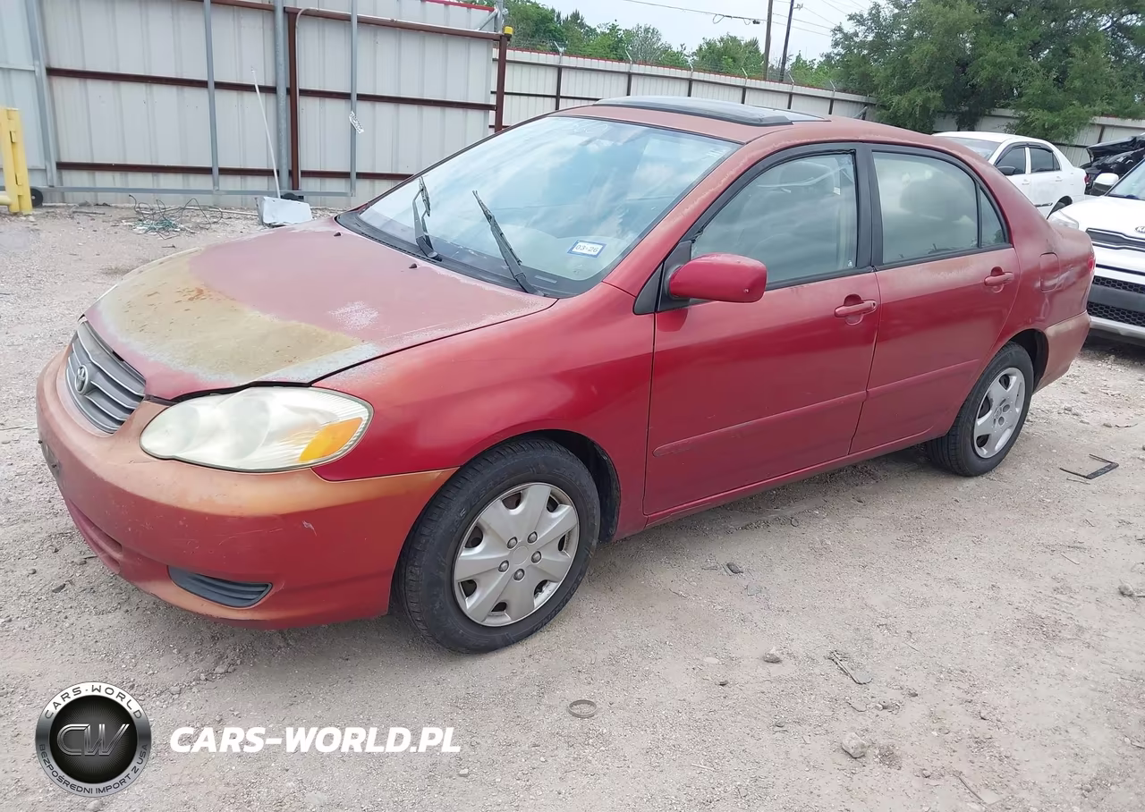 2004 Toyota Corolla Le VIN:1NXBR32E14Z316400 - 2