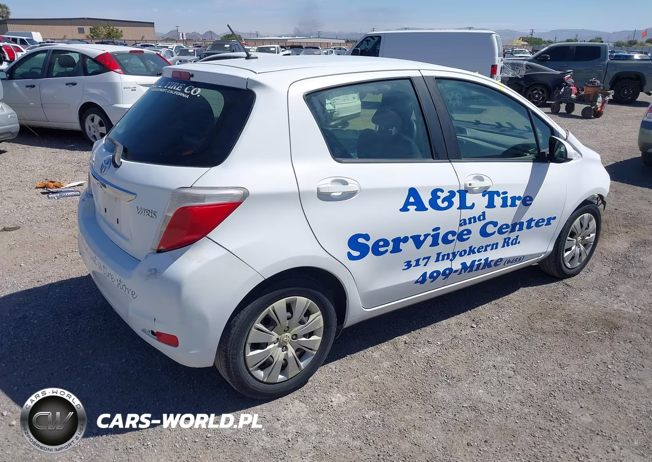 2012 Toyota Yaris L VIN:JTDKTUD32CD541690 - 4