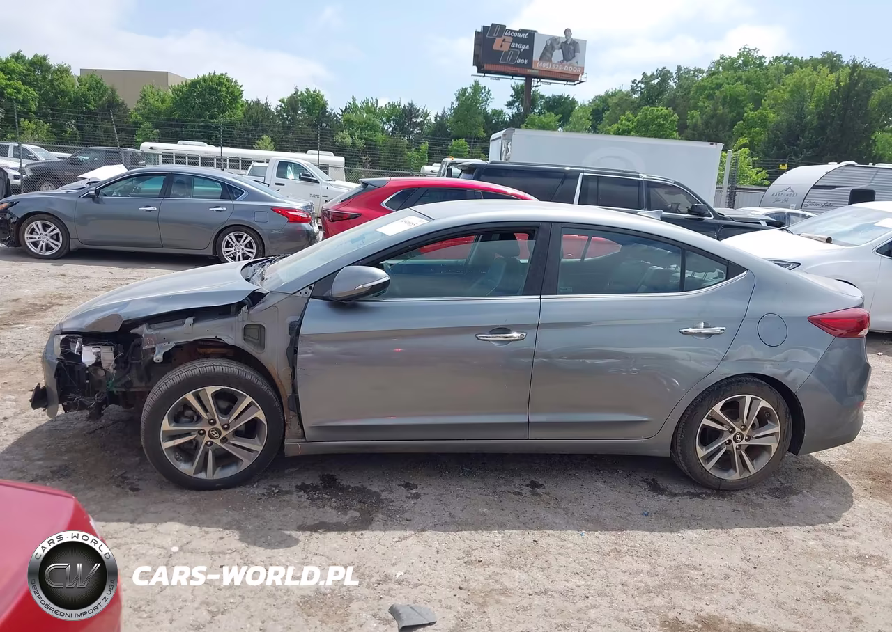 2017 Hyundai Elantra Limited VIN:KMHD84LF5HU329939 - 14