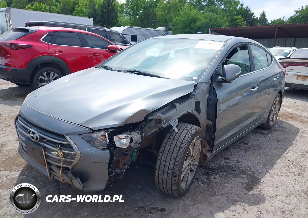 2017 Hyundai Elantra Limited VIN:KMHD84LF5HU329939 - 2