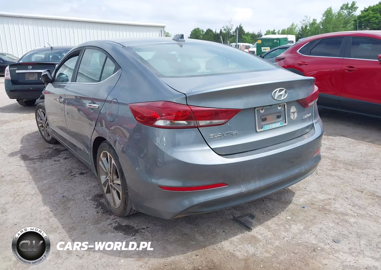 2017 Hyundai Elantra Limited VIN:KMHD84LF5HU329939 - 3