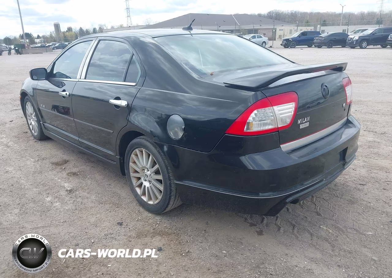 2007 Mercury Milan V6 Premier VIN:3MEHM08147R607726 - 3