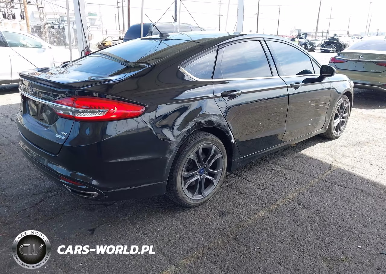 2018 Ford Fusion Se VIN:3FA6P0T90JR127788 - 4